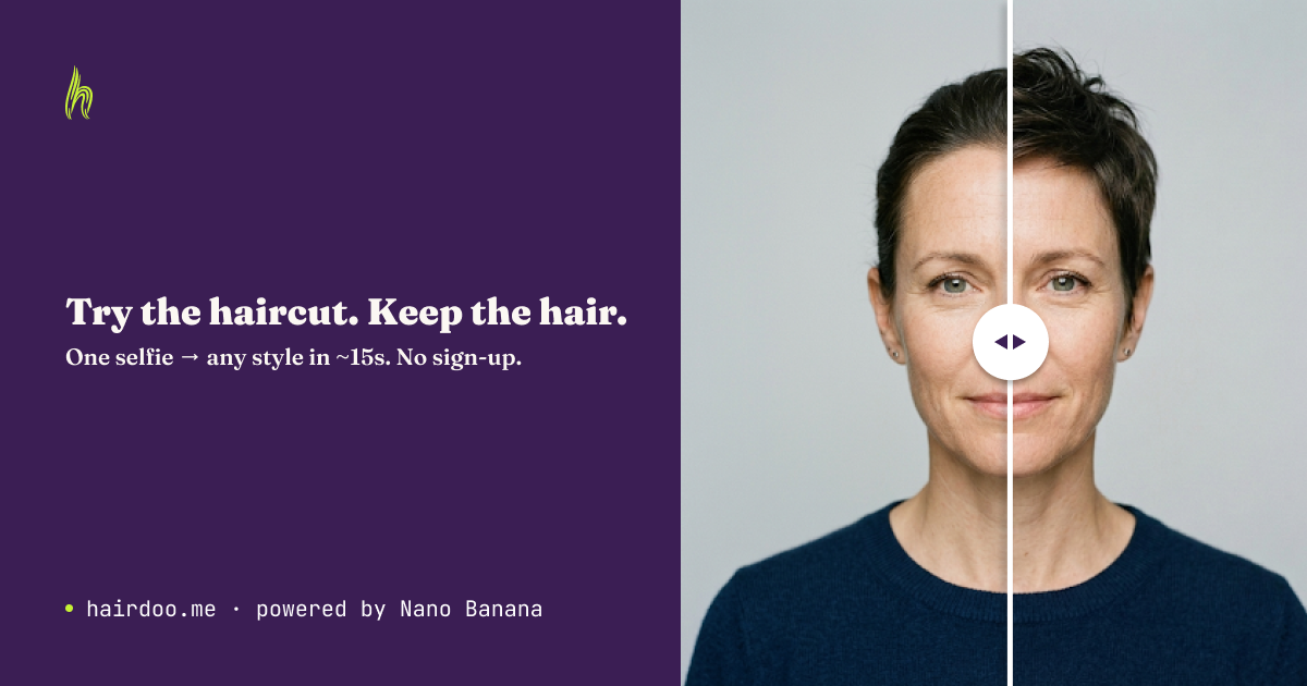 Hairdoo — see the haircut before the haircut